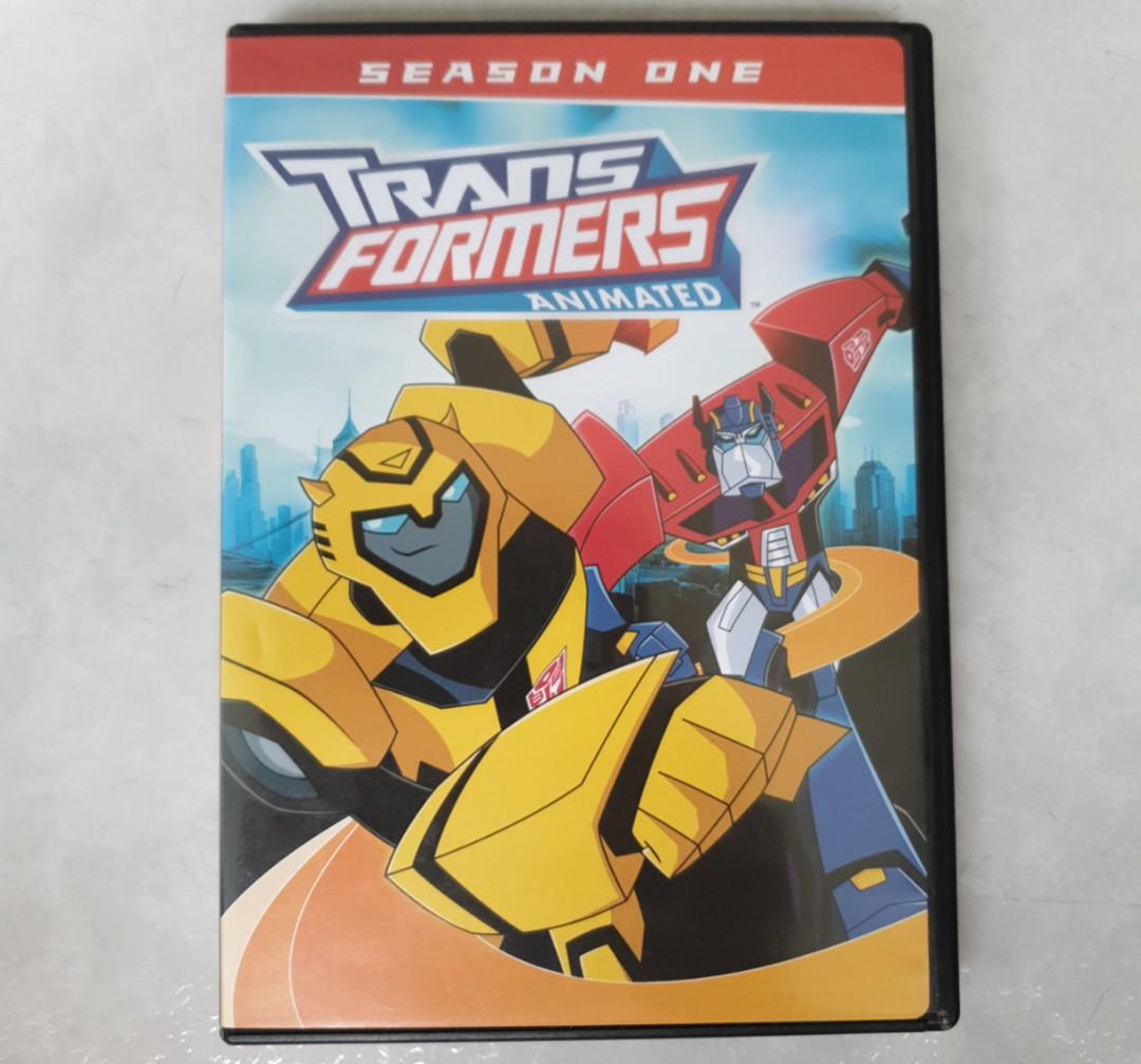 Transformers top animated dvd