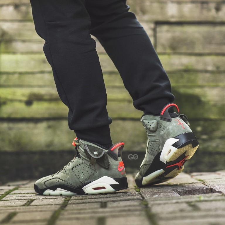 Jordan 6 travis clearance scott 2020