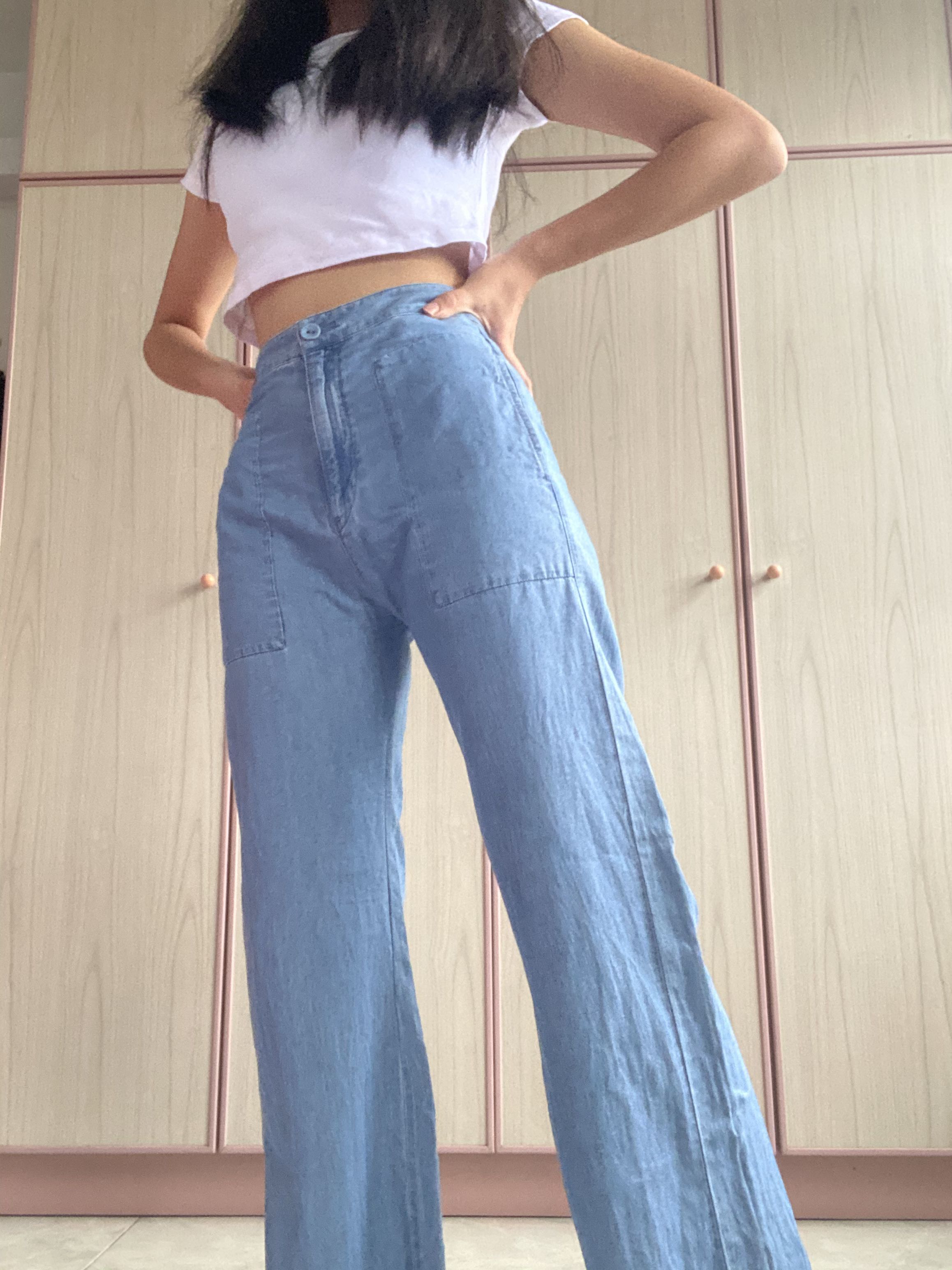 uniqlo wide leg