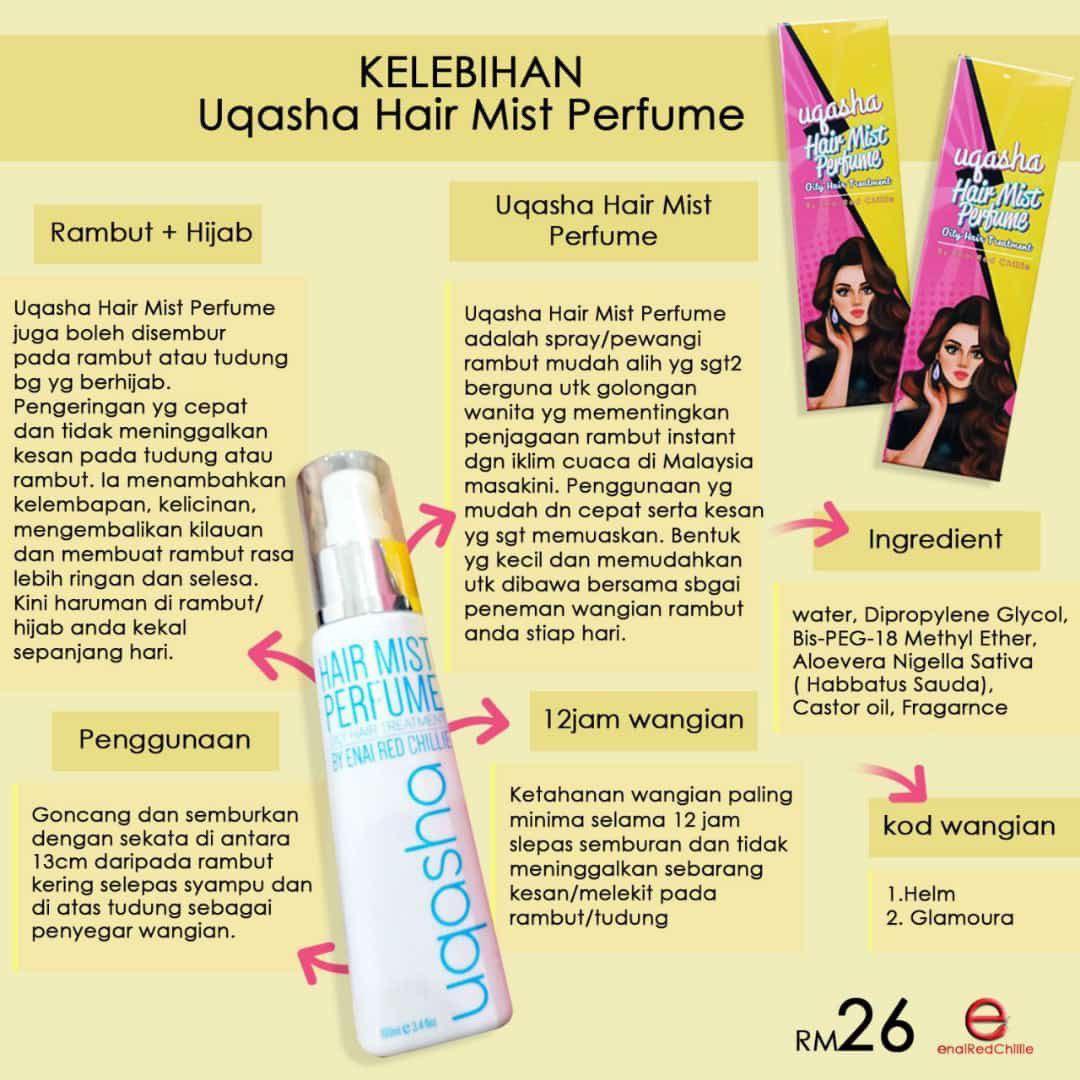 Uqasha hair mist 2025 perfume