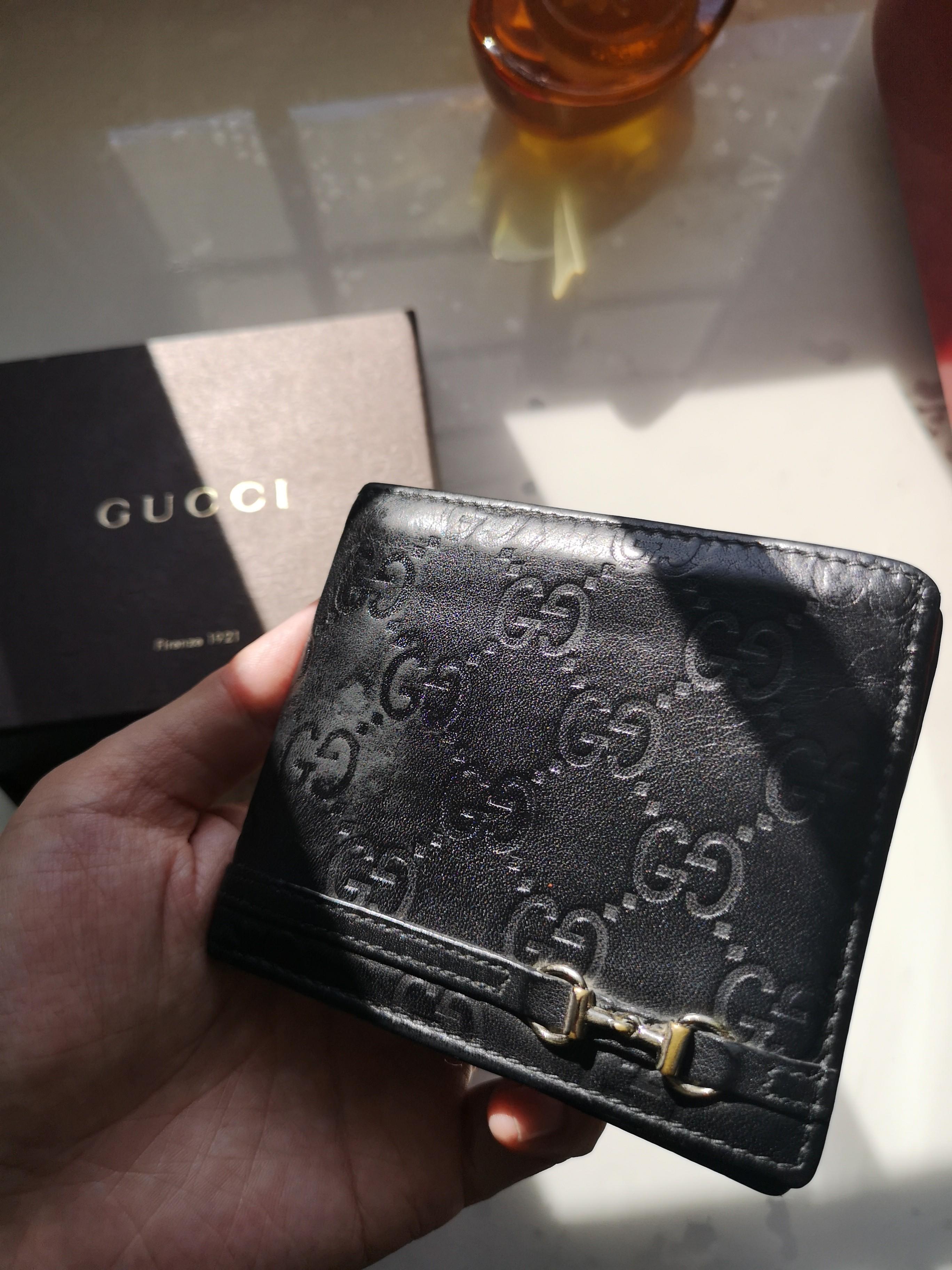 Used Limited Edition Gucci wallet, Luxury, Bags & Wallets on Carousell