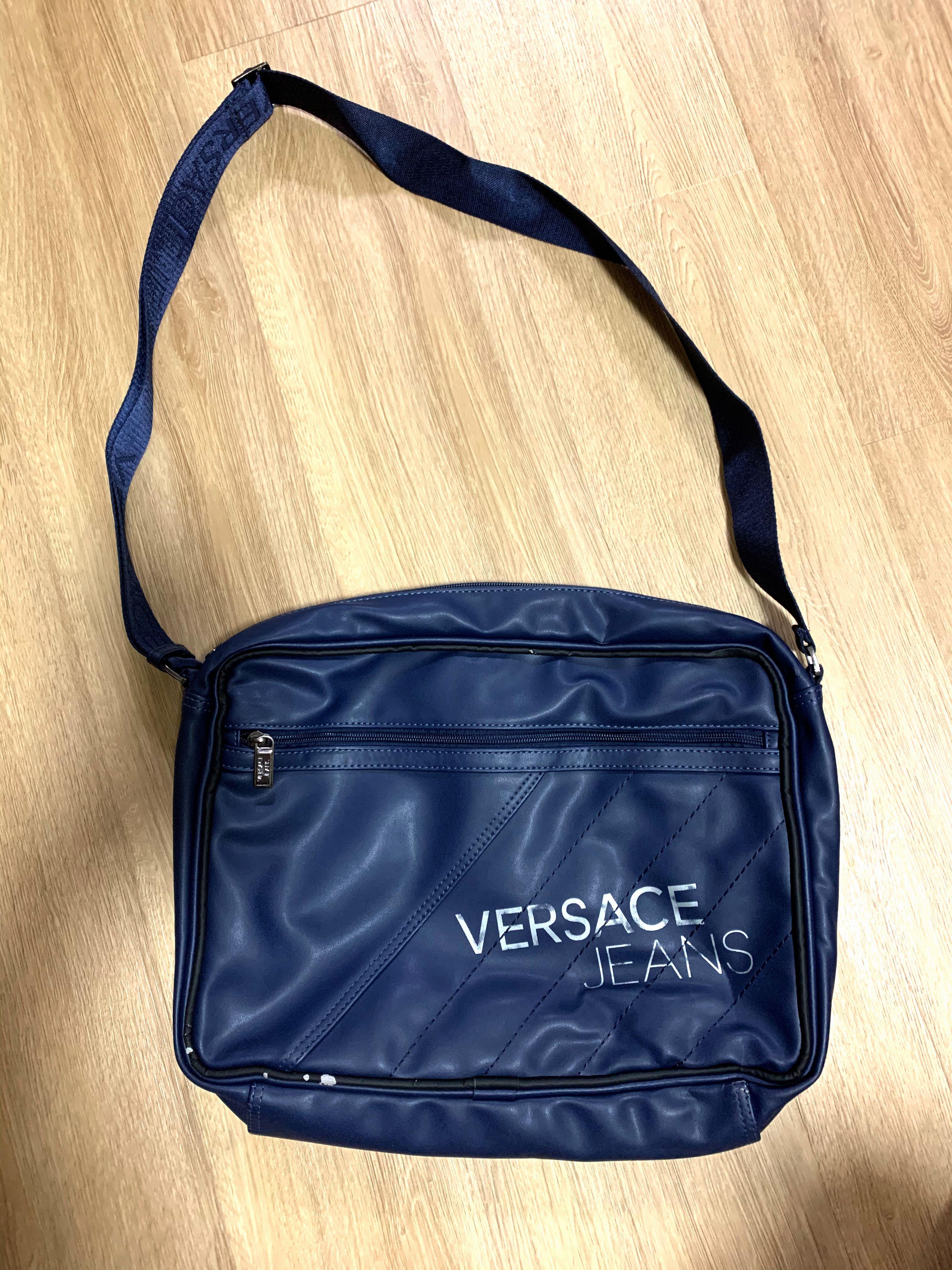 Versace Jeans Sling Bag for Men, Men's 