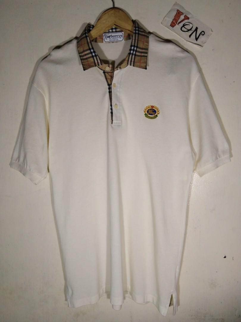 Vintage BURBERRYS prorsum polo shirt Men s Fashion Tops Sets Tshirts Polo Shirts on Carousell
