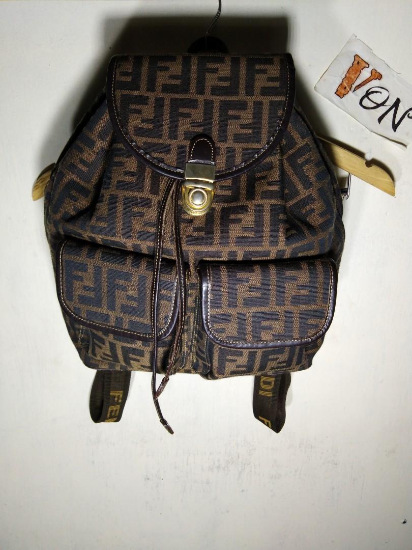 Vintage top fendi backpack