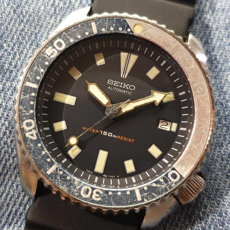 Vintage Seiko Pepsi SDS003 7002-700A Scuba Diver's Automatic Men's Watch,  Women's Fashion, Watches & Accessories, Watches on Carousell