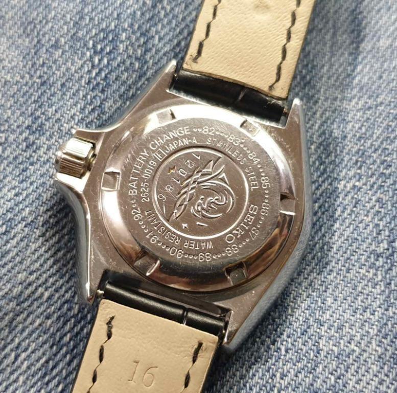 Vintage Seiko SQ 2625-0019 Quartz Ladies Diver's Wristwatch, Women's  Fashion, Watches & Accessories, Watches on Carousell