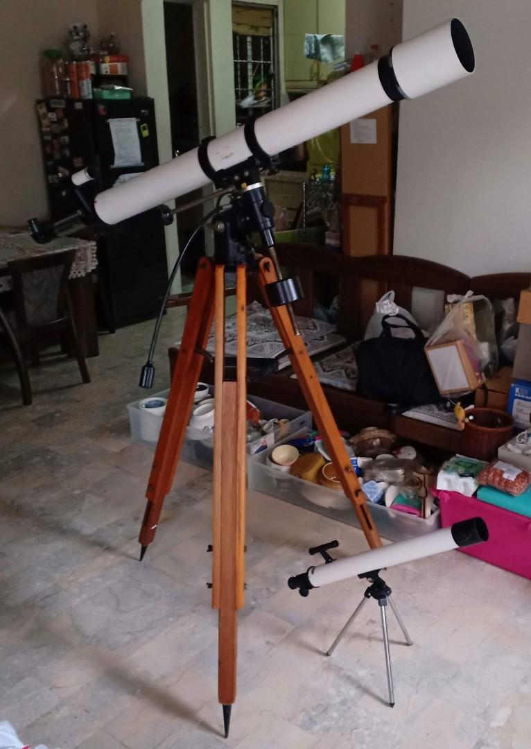 Vintage Vixen Polaris 80L Astronomical Telescope, Sports Equipment