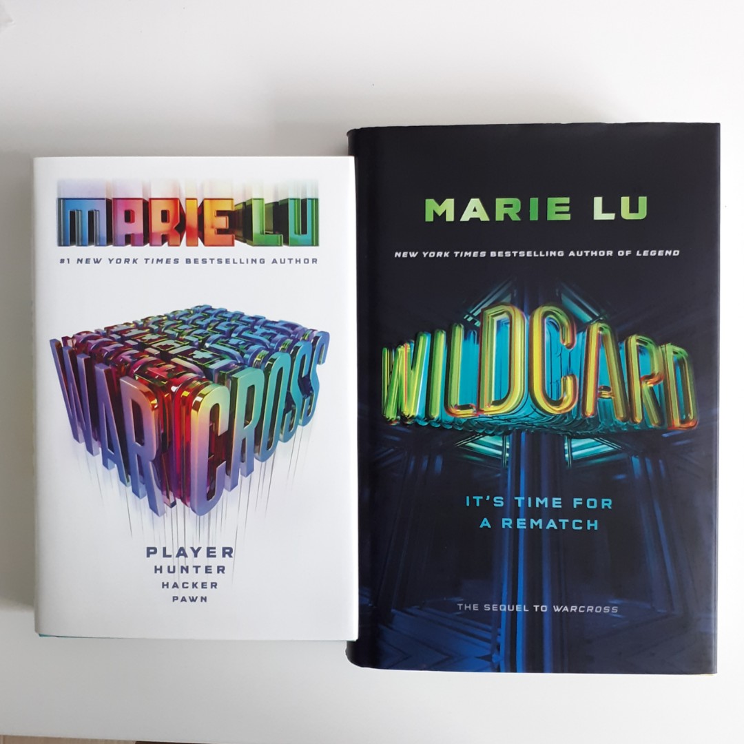 Warcross And Wildcard By Marie Lu Books Stationery Fiction On Carousell