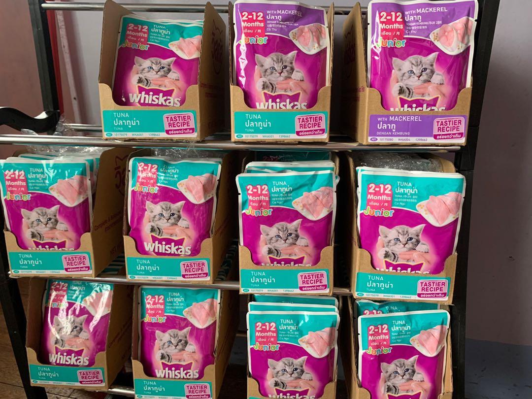 whiskas junior tuna