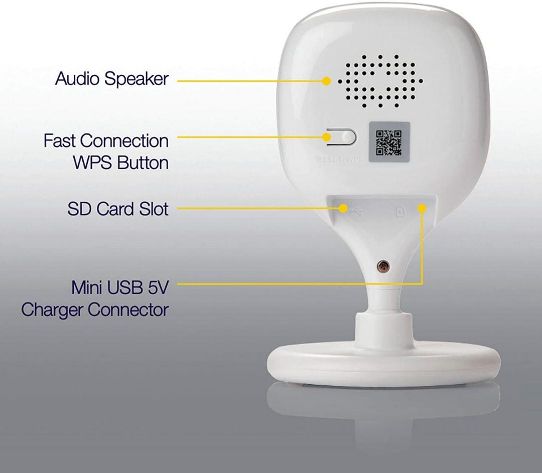 Yale Smart Living SV DFFI W Yale Indoor WiFi Camera HD1080p