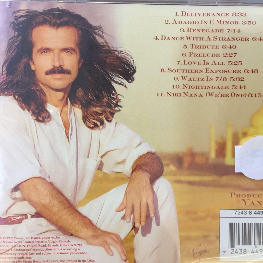 YANNI TRIBUTE, Hobbies & Toys, Music & Media, CDs & DVDs on Carousell
