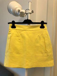 Zara Yellow Skirt