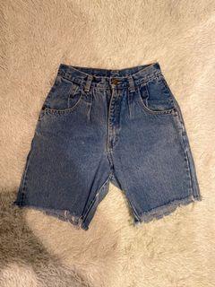 ZENA Distressed Bermuda Shorts | Blue | Size S ZENA Distressed Bermuda Shorts | Blue | Size S