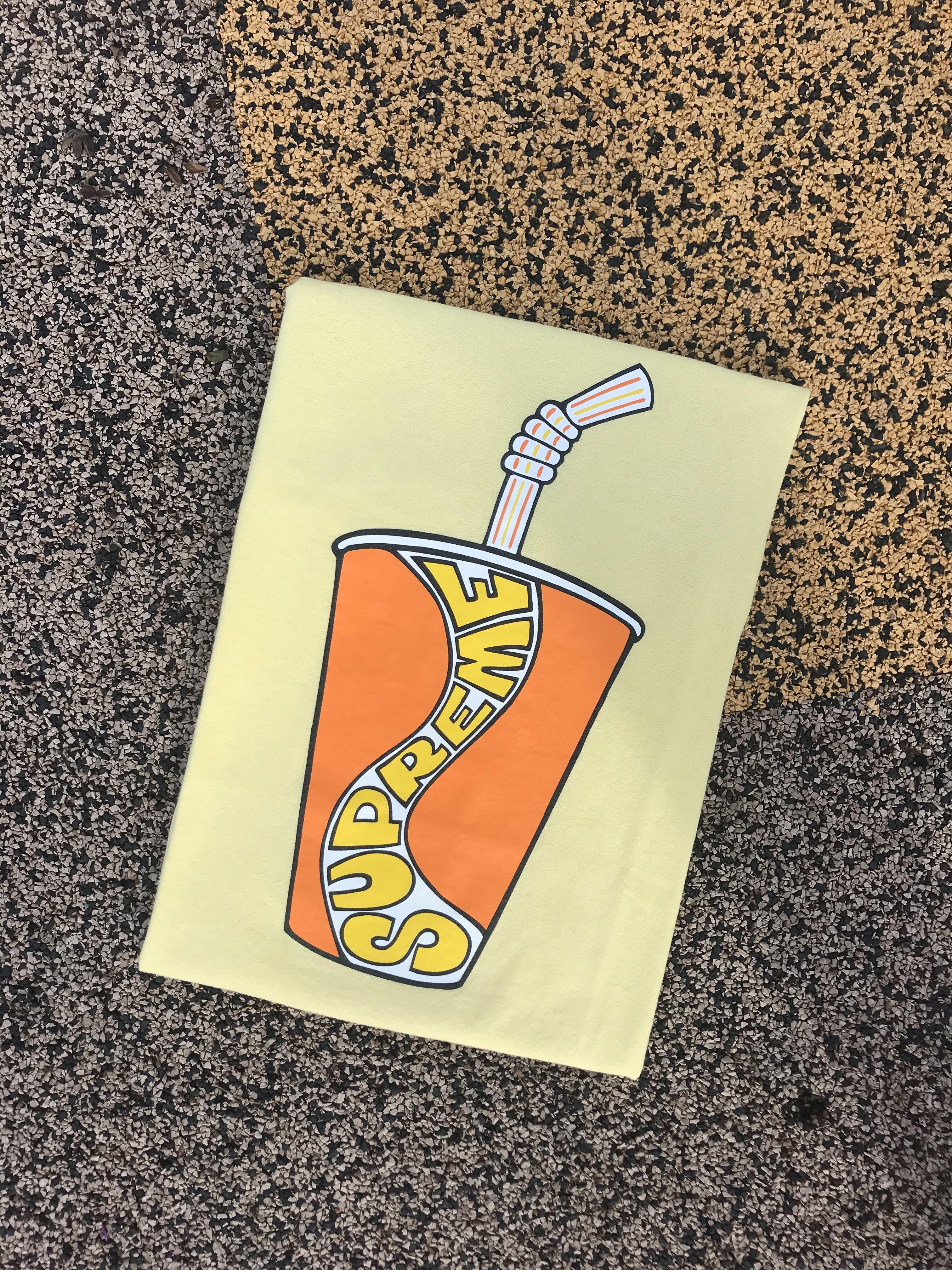 Supreme best sale soda tee