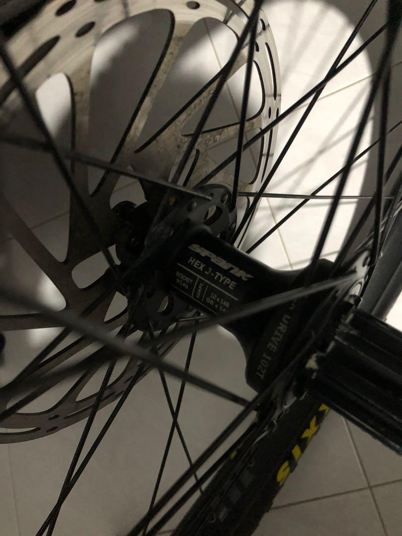 rear 29er wheel