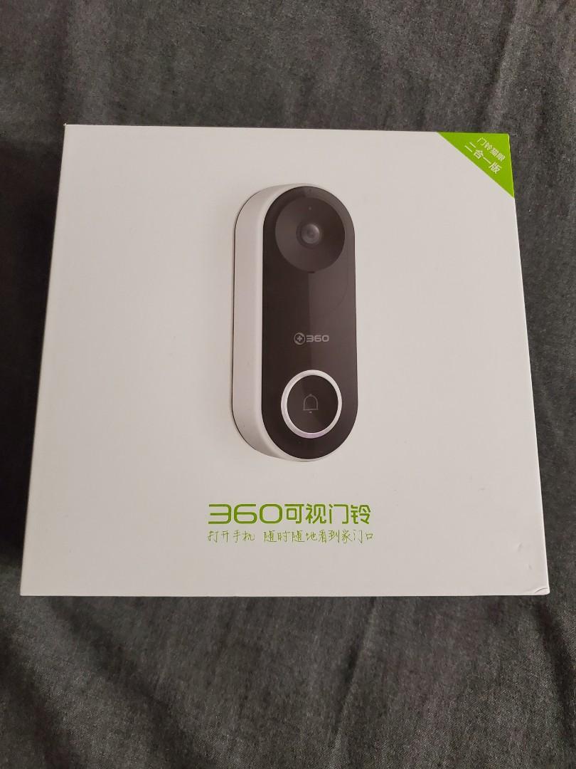 360 可視門鈴, 傢俬＆家居, 保安及門鎖, 窺視孔觀察器和門鈴- Carousell