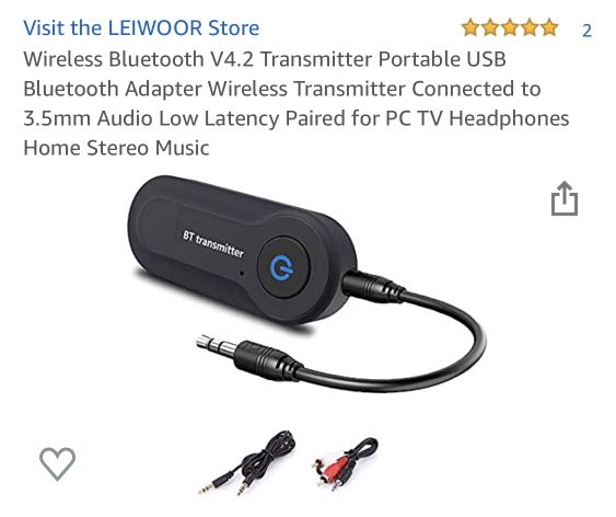tv to headphones cable