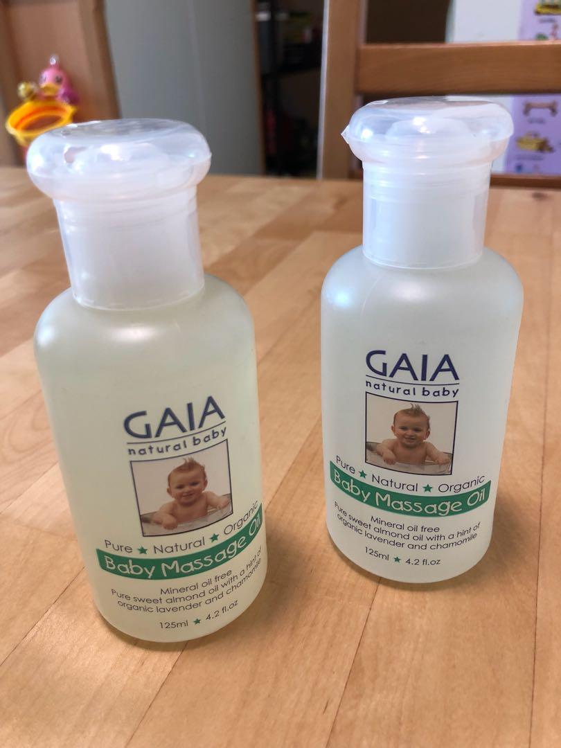gaia baby massage oil