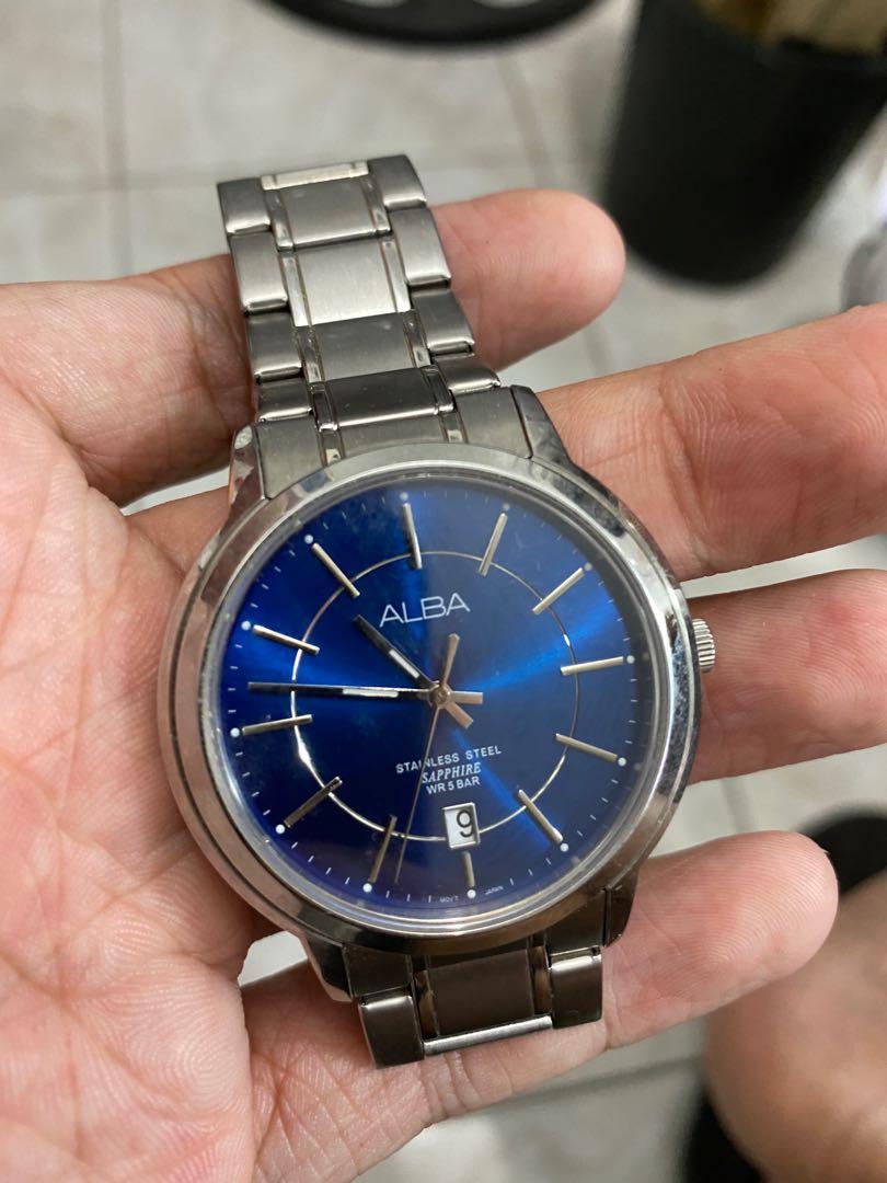 Alba Sapphire Men s Watch VJ42 X163 Men s Fashion Watches