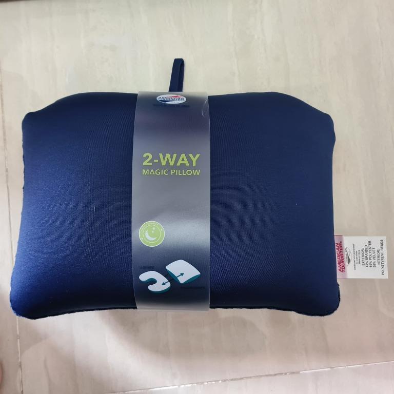 American Tourister 2 Way Neck Pillow Hobbies Toys Travel Travel Essentials Accessories on Carousell