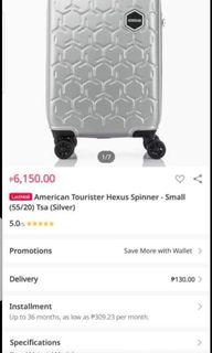 American tourister medium and small