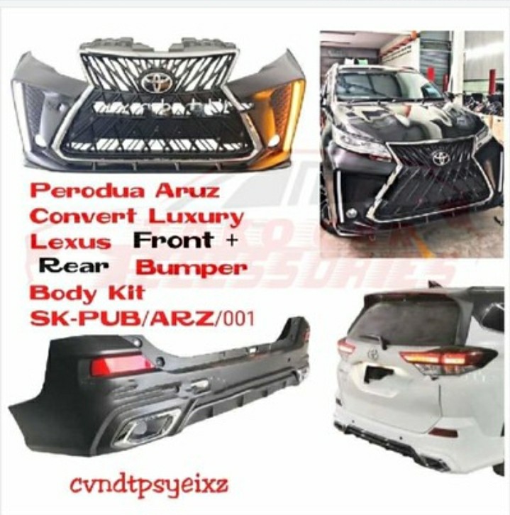 Aruz lexus outlet body kit