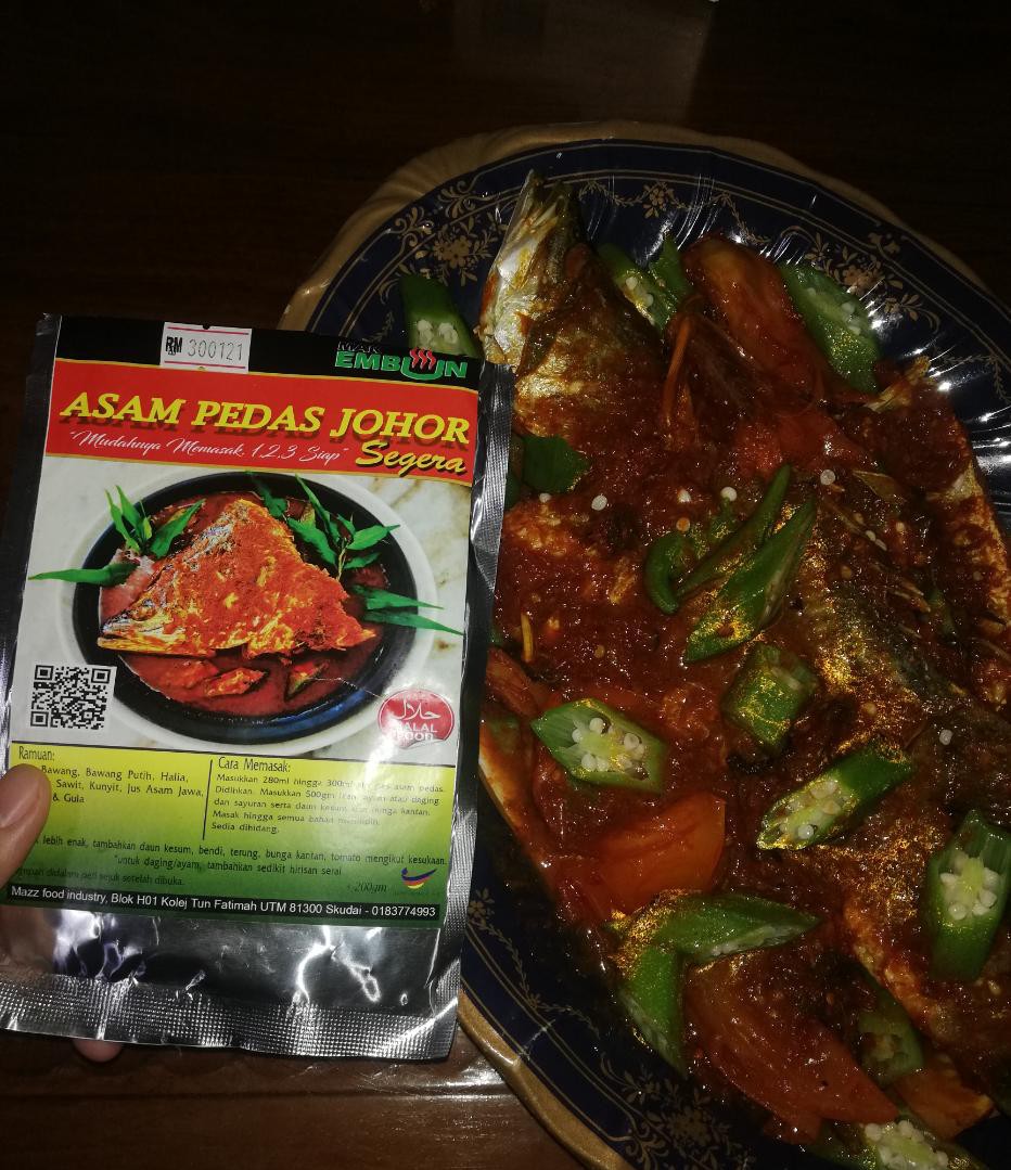 Asam Pedas Johor Food Drinks Instant Food On Carousell