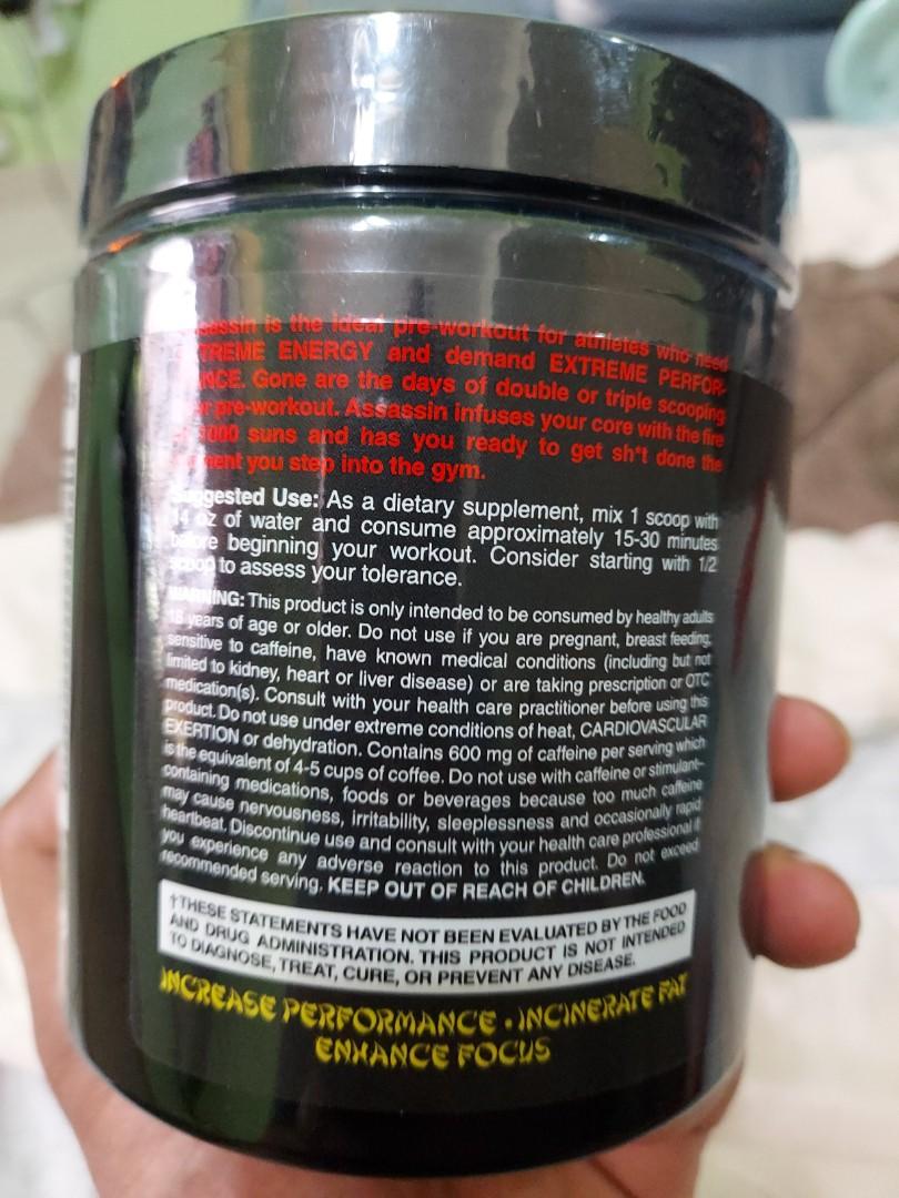 Assassin v6 ultimate pre workout by apollon nutrition, Everything Else