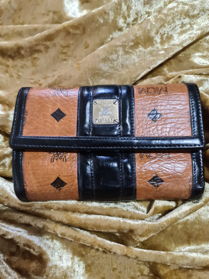 Mcm Wallet, Luxury, Bags & Wallets on Carousell