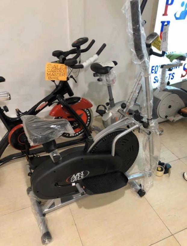 Avant garde top elliptical bike