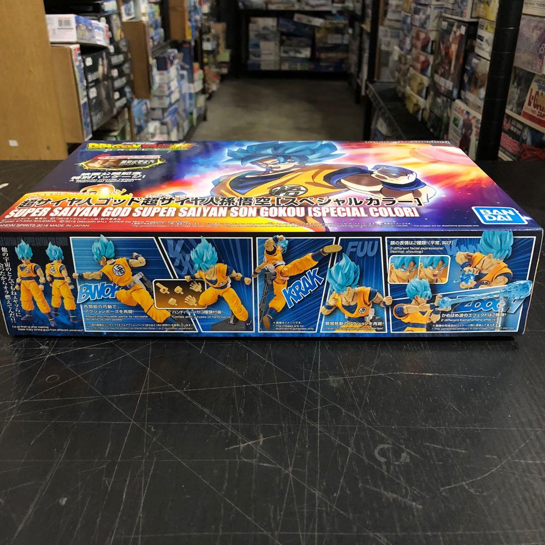 Bandai Dragon Ball Figure Rise Super Saiyan Son Gokou Special Color Model Kit (Category: Gundam Model Kits) located in Singapore. Submitted by sixscales (Listing ID 1030712960, Image 2). Description: All model kits listed are IN STOCK unless otherwise stated. Please self collect from our shop at: 970 Toa Payoh North #02-03 S318992 Delivery via 30mins courier service is available at buyer’s expense.(Avg $13 depending on your location) Cash or Payn