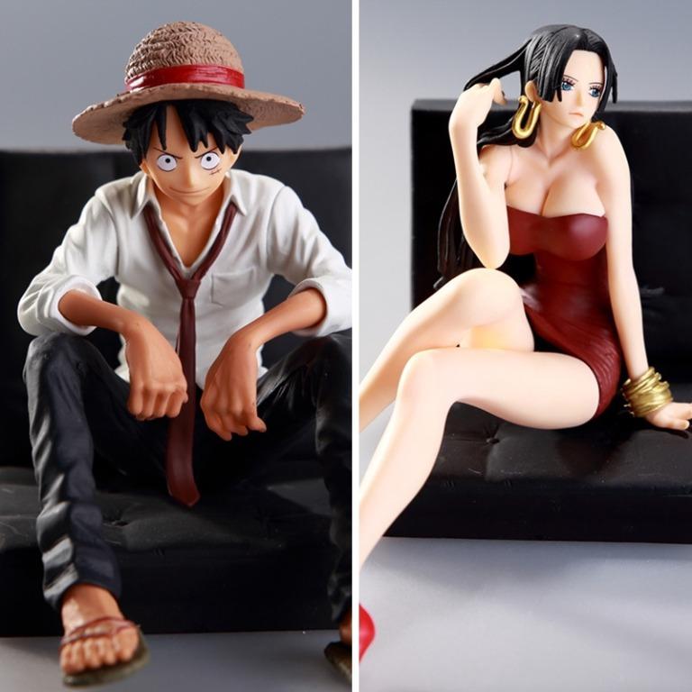 Banpresto One Piece Boa Hancock Ii Monkey D Luffy Creator X Creator Hobbies Toys Toys Games On Carousell