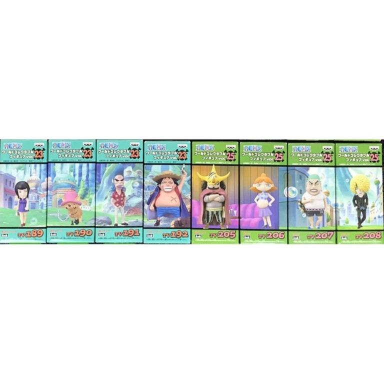 Banpresto One Piece Imposter Straw Hats Pirates Wcf Tv 1 190 191 192 5 6 7 8 Toys Games Bricks Figurines On Carousell