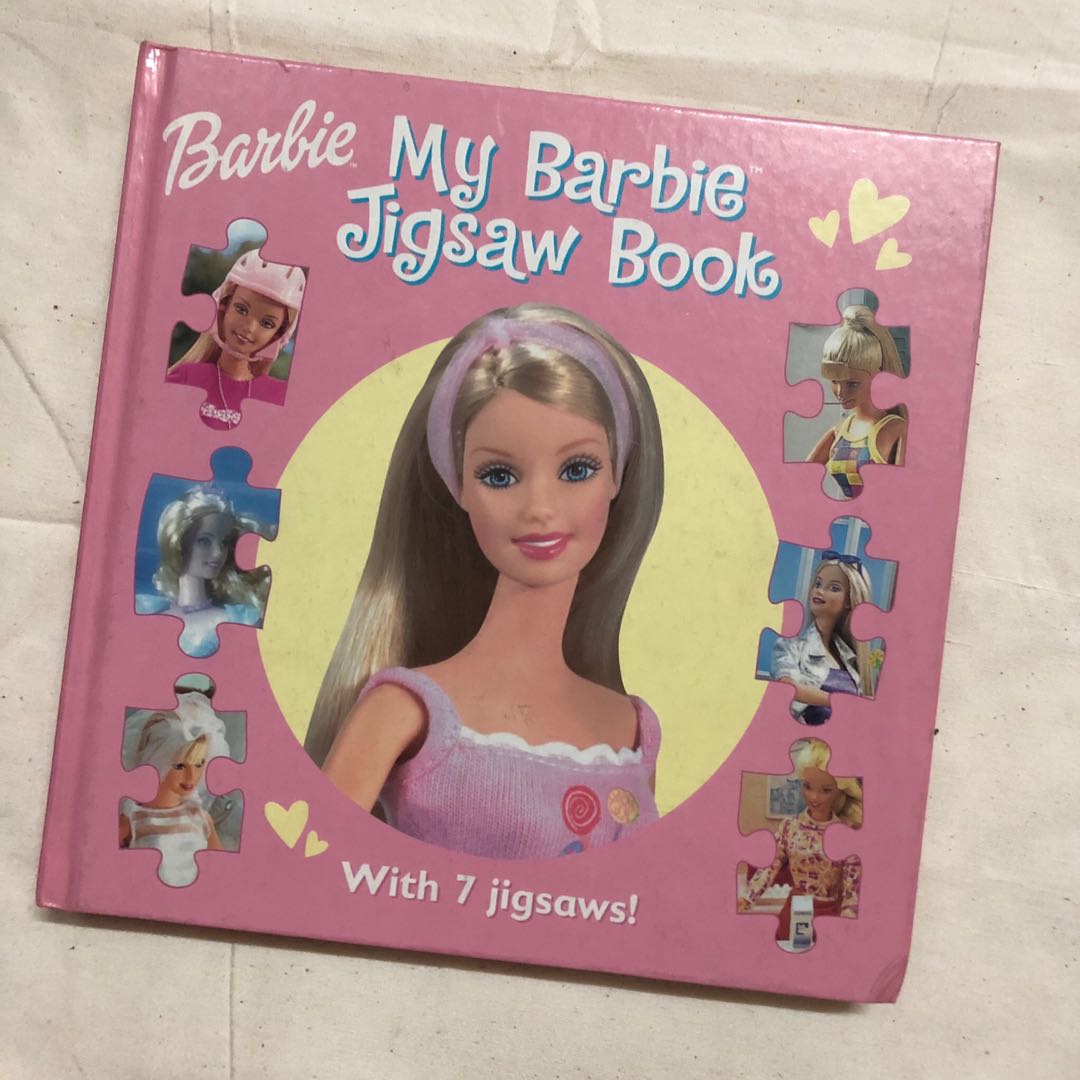 Barbie puzzle 2025 book