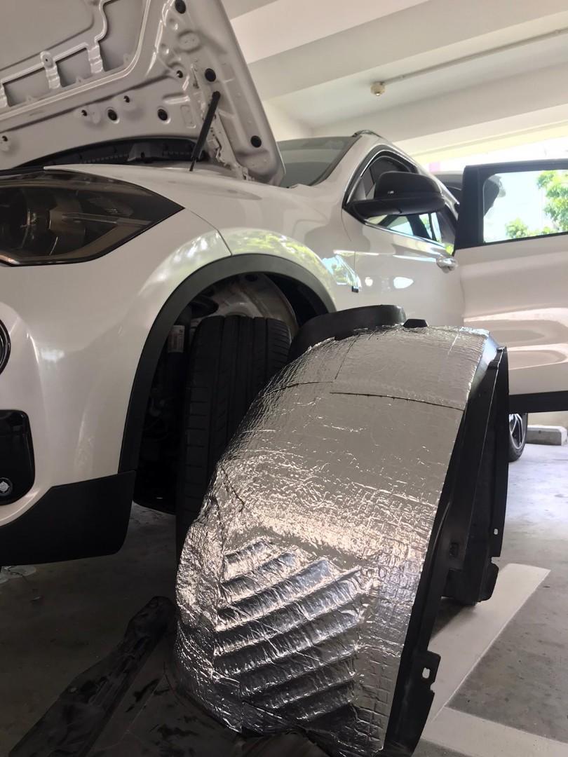 BMW X1 4 TYRES Soundproofing Car Accessories Accessories On Carousell bmw-x1-4-tyres-soundproofing-car-accessories-accessories-on-carousell