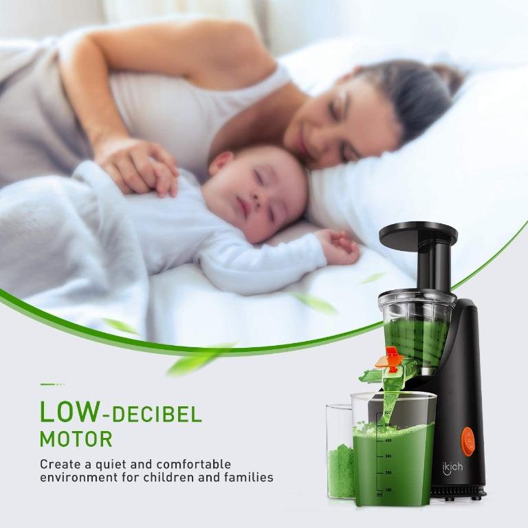 [BNIB] ikich Slow Juicer with 200W (CP149B) Quiet Efficient Motor