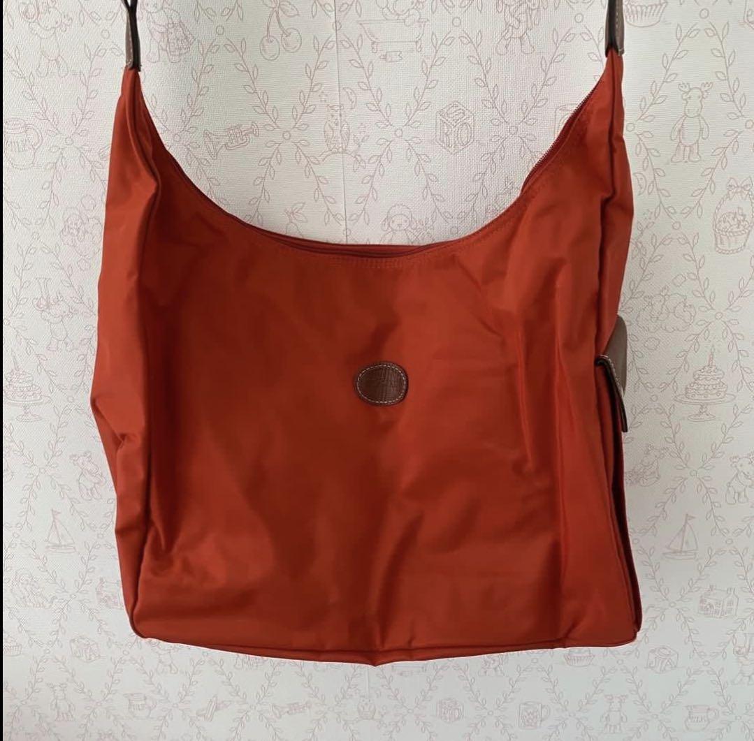 Authentic LONGCHAMP Nylon Olive Hobo Bag Sling Bag Crossbody Shoulder Bag,  Luxury, Bags & Wallets on Carousell