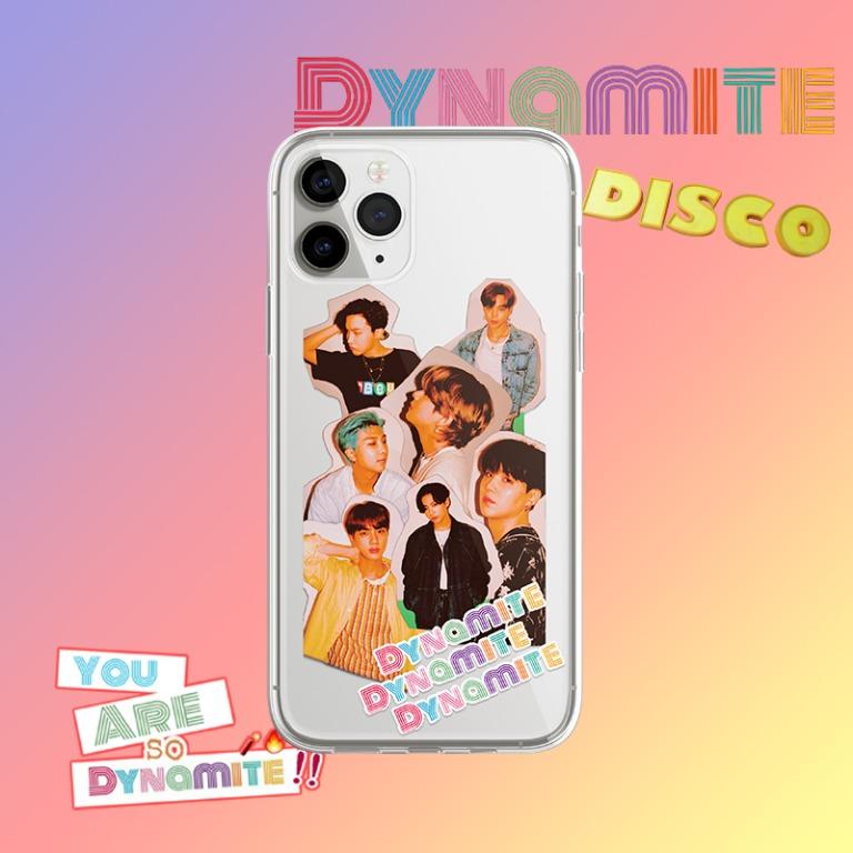 Bts Dynamite Phone Case Transparent Phone Case Black Phonecase Apple Samsung Huawei Vivo Oppo Xiaomi Bangtan Boys Jimin Rm Jungkook V Suga J Hope Jin Preorder K Wave On Carousell