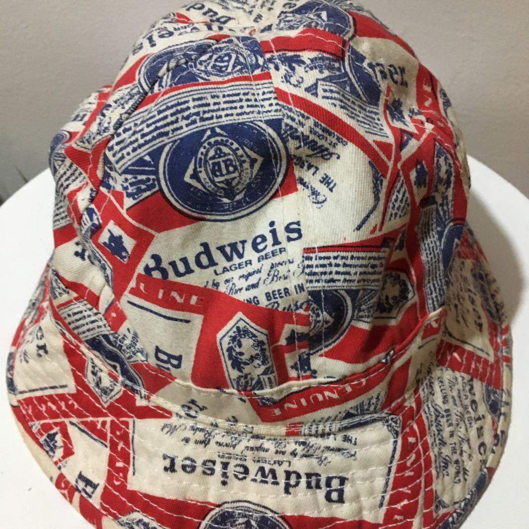 Budweiser bucket hat sales