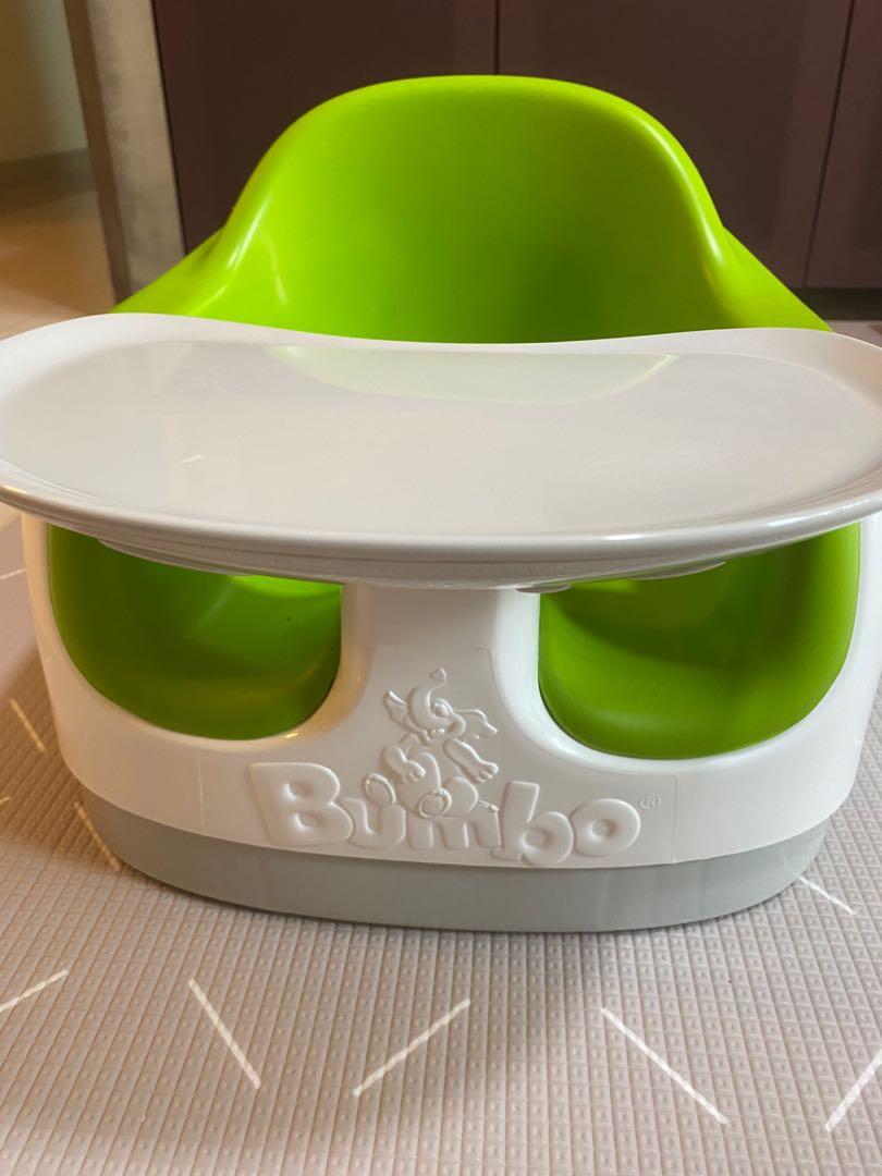 used bumbo seat with tray