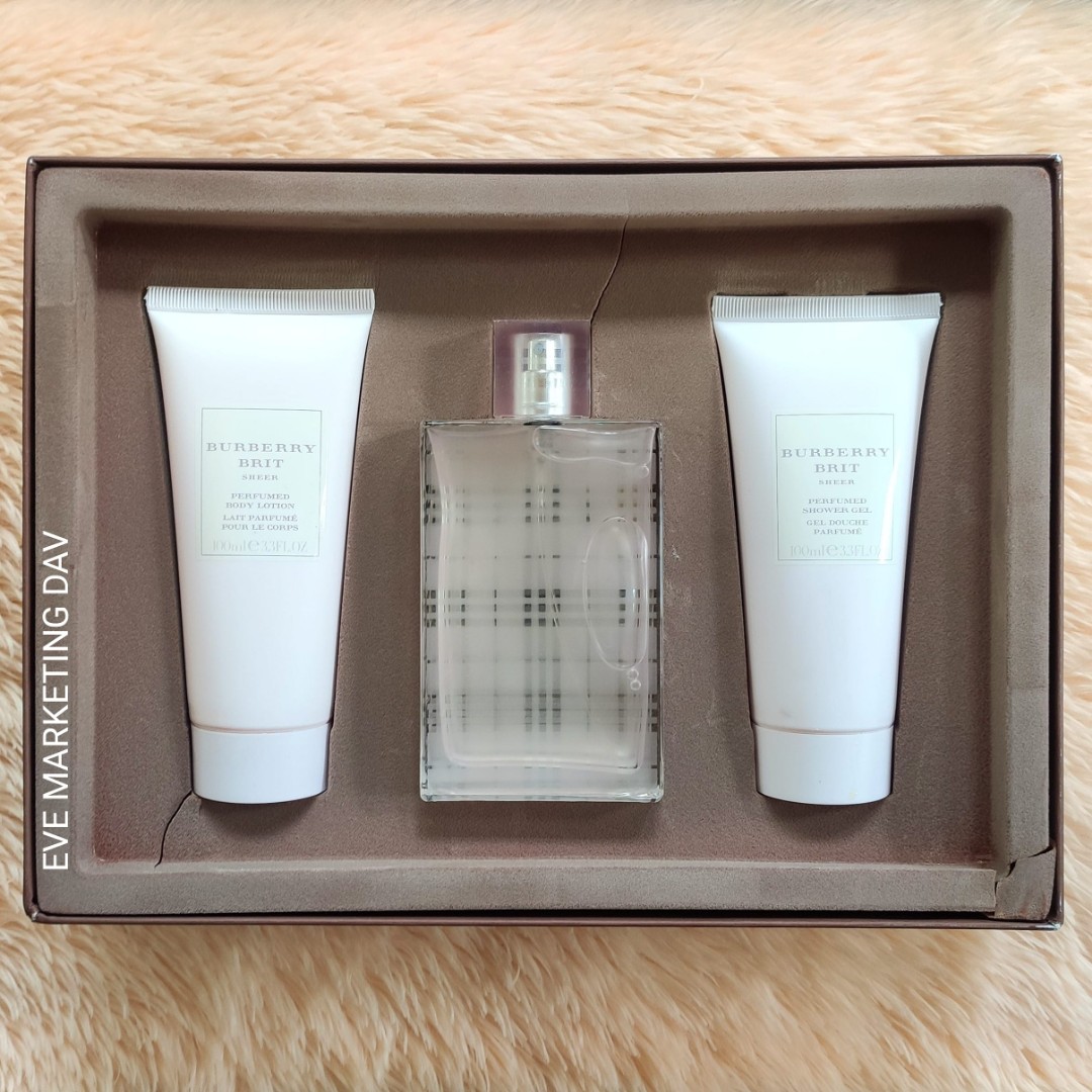 burberry body gift set
