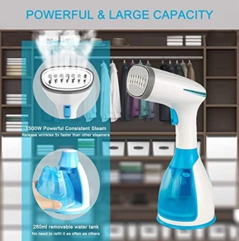 Cadrim handheld shop garment steamer