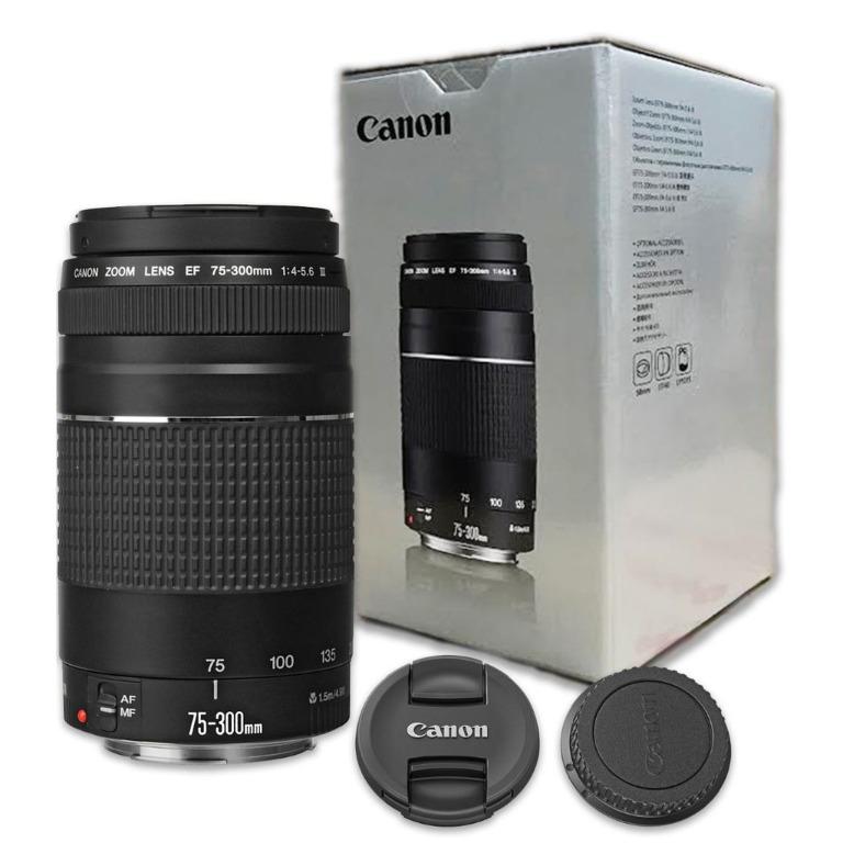 Canon Ef 75 300mm F 4 5 6 Iii Photography Lenses On Carousell