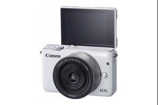 Canon EOS M10 vlogging camera