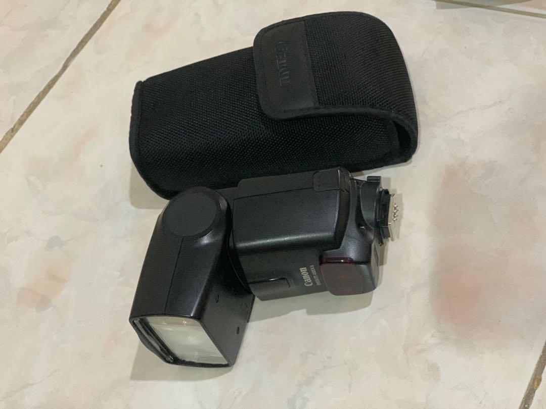Canon speedlite 430EX II (Category: Flashes) located in Quezon City. Submitted by cb901 (Listing ID 1030584660, Image 3). Description: Canon speedlite 430EX II Pouch and unit only.