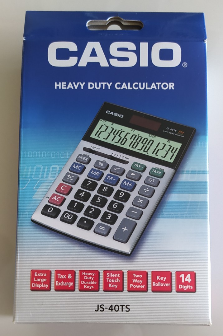 Casio Heavy Duty Calculator, Health & Nutrition, Health Monitors