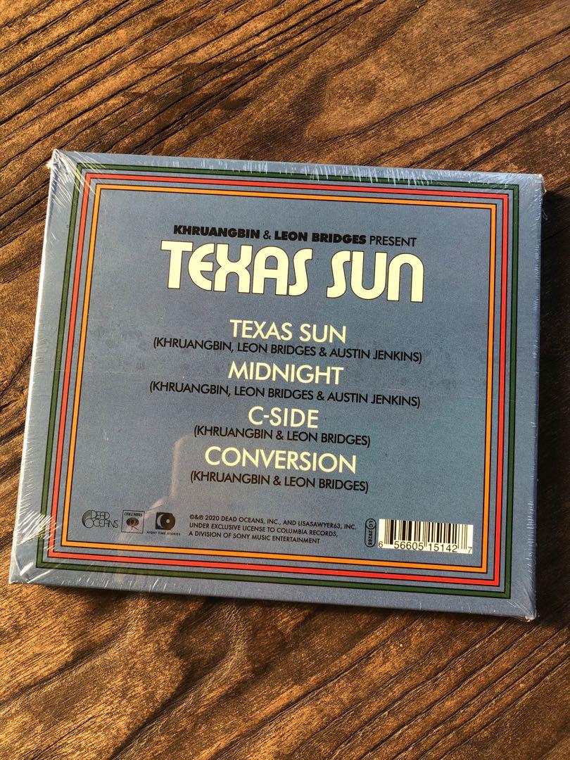CD Texas Sun by Khruangbin & Leon Bridges (Category: CDs & DVDs) located in Tarlac. Submitted by nikido (Listing ID 1030580006, Image 2). Description: Texas Sun CD (SEALED) - by Khruangbin & Leon Bridges Track Listing: Texas Sun Midnight C-Side Conversion .