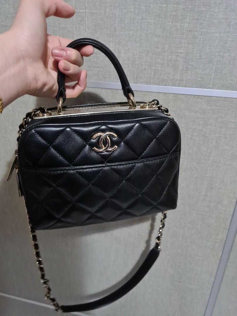 Chanel CC Trendy Small Bowling Bag, Women's Fashion, Bags & Wallets, Tote  Bags on Carousell