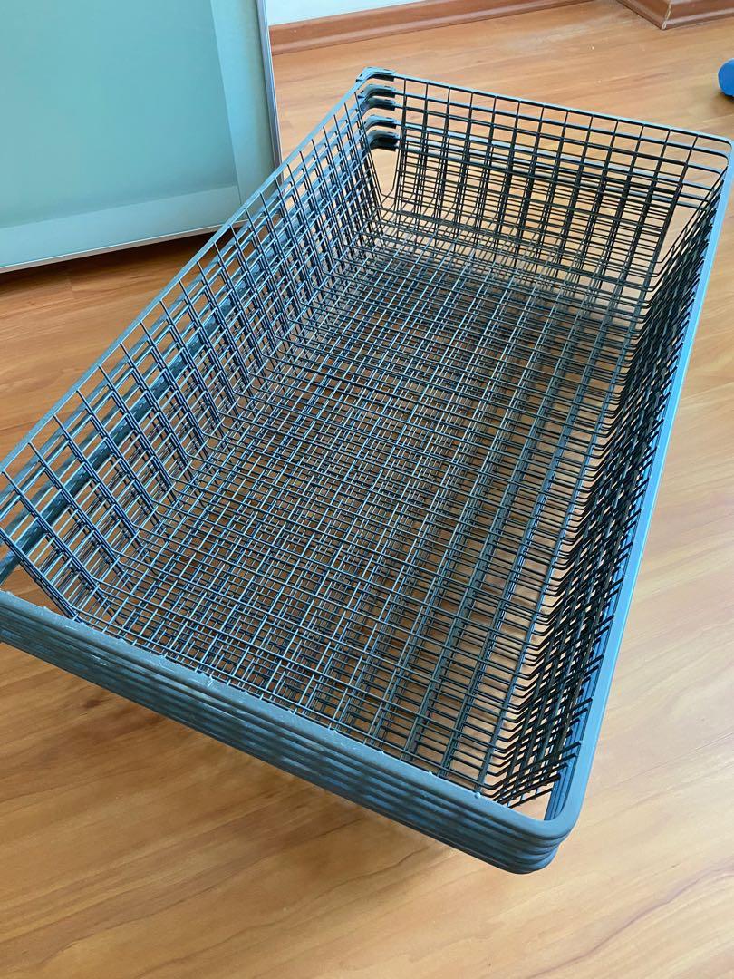 CHEAP IKEA mesh baskets, Furniture & Home Living, Home Improvement