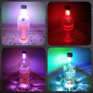 Empty Wine Bottles Decorative Christmas Fairy LEDs / Lights (Concealable & Colour-changing)